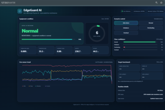 EdgeGuard AI: Arm-Optimized Predictive Maintenance