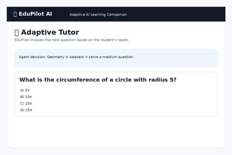 EduPilot AI – screenshot 4