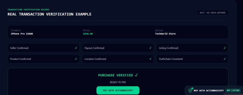 ActionReceipt – screenshot 2