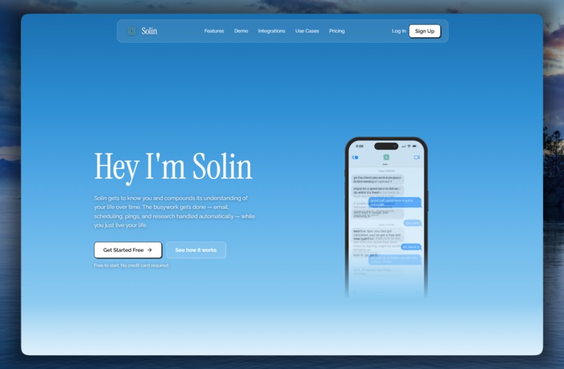 Solin – screenshot 1