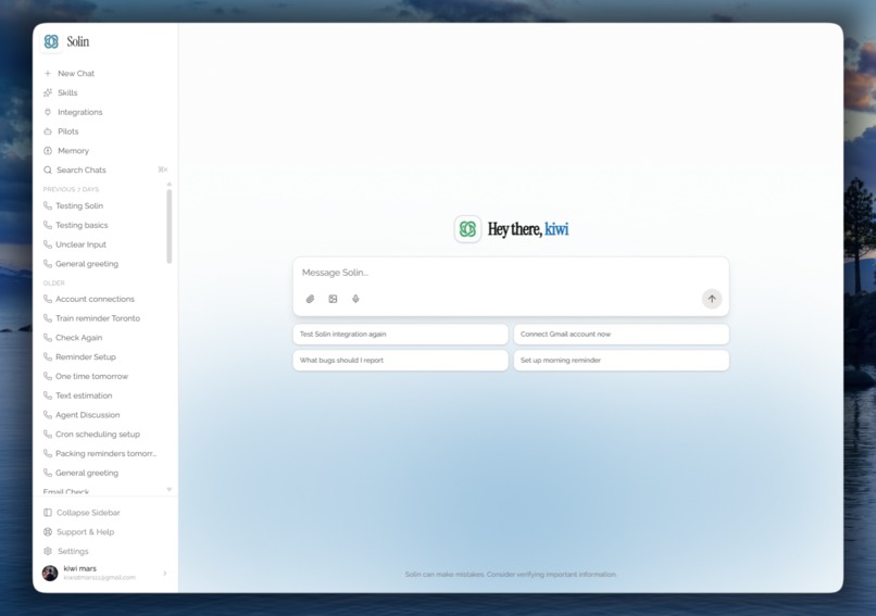 Solin – screenshot 2