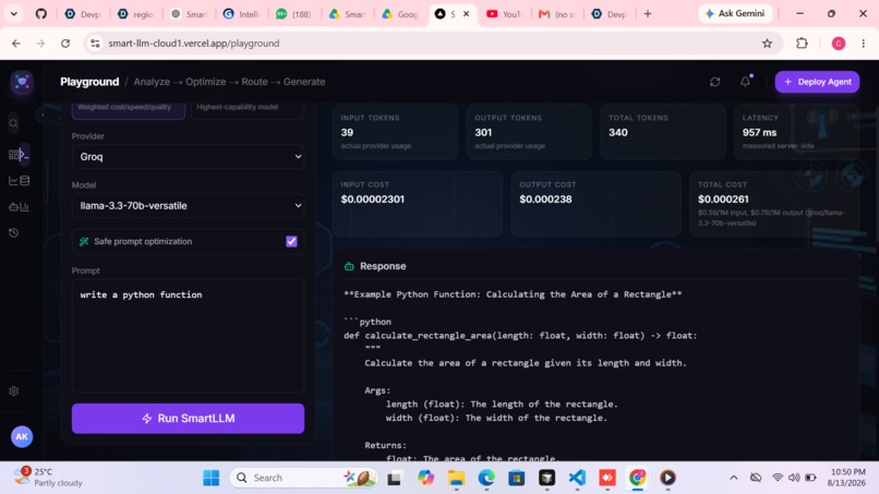 SmartLLM Cloud – screenshot 7