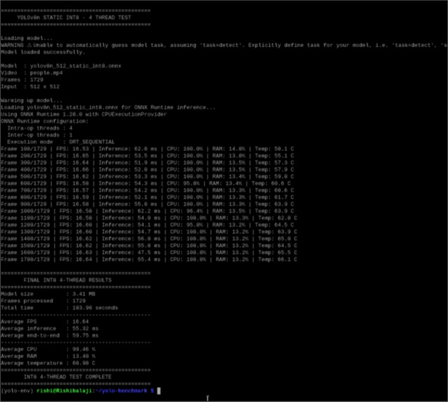 ARM YOLOv8 Edge Optimization – screenshot 3
