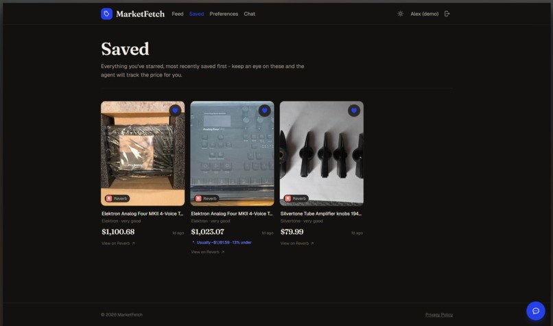MarketFetch – screenshot 5