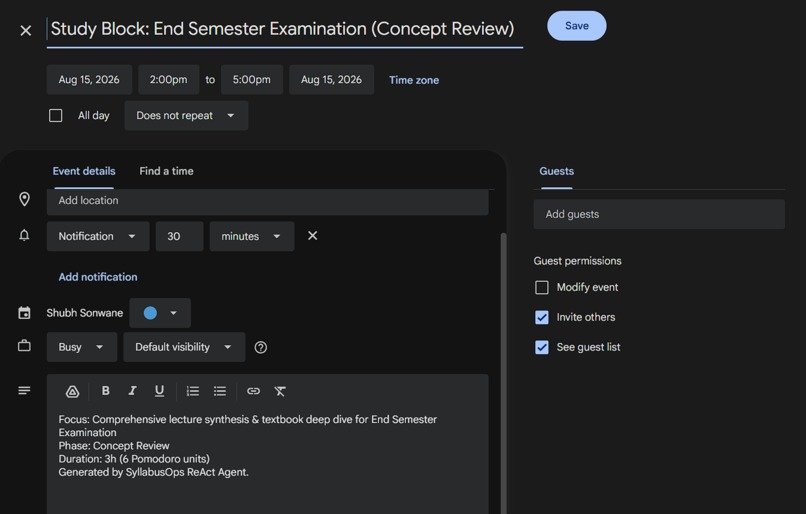 SyllabusOps AI – screenshot 5