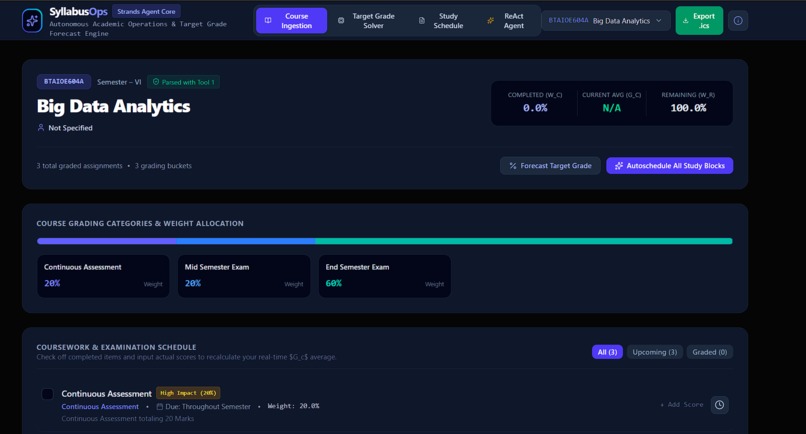 SyllabusOps AI – screenshot 1