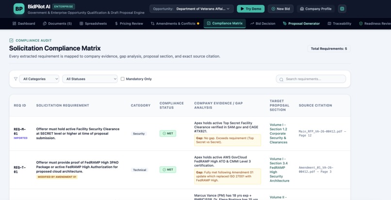BidPilot AI – screenshot 8