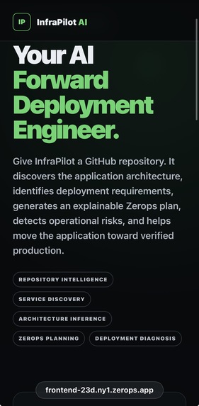 InfraPilot AI – screenshot 1