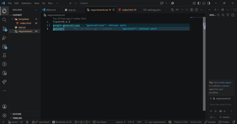 Tech and Energy Assistance Chatbot – screenshot 7