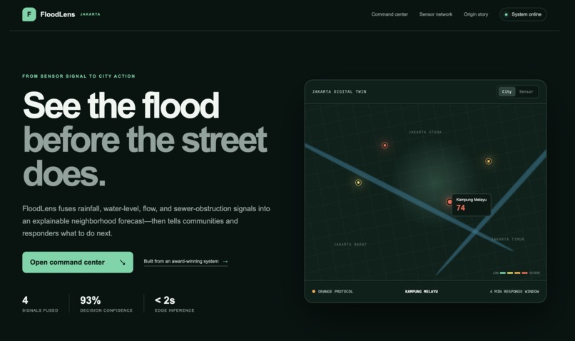 FloodLens Jakarta – screenshot 1