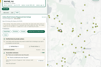Local atlas with 1st party FAQs