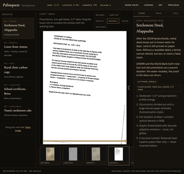 Palimpsest – screenshot 2