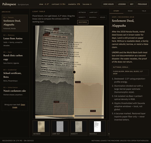 Palimpsest – screenshot 4