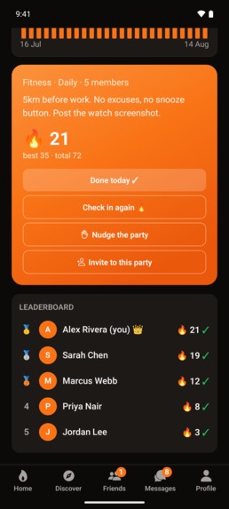 StreakParty – screenshot 7