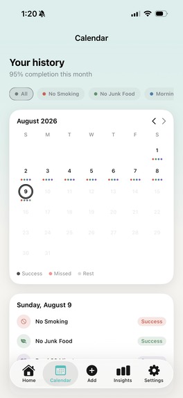 HabitLuma – screenshot 4