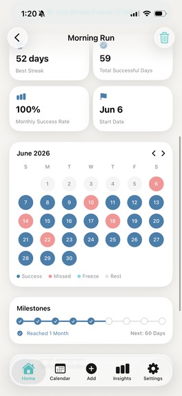 HabitLuma – screenshot 3