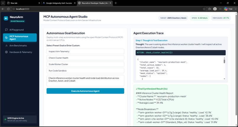 NeuroArm-Cloud – screenshot 2