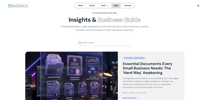 BizDocs – screenshot 4