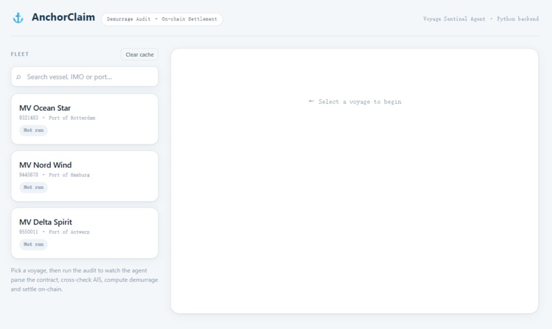 AnchorClaim – screenshot 1