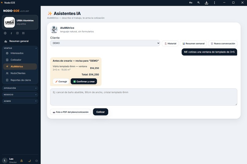 URBA Aluminios – screenshot 12