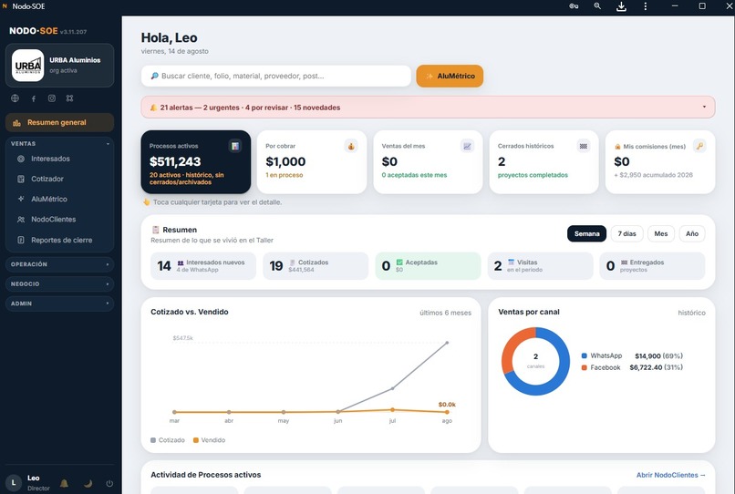 URBA Aluminios – screenshot 1