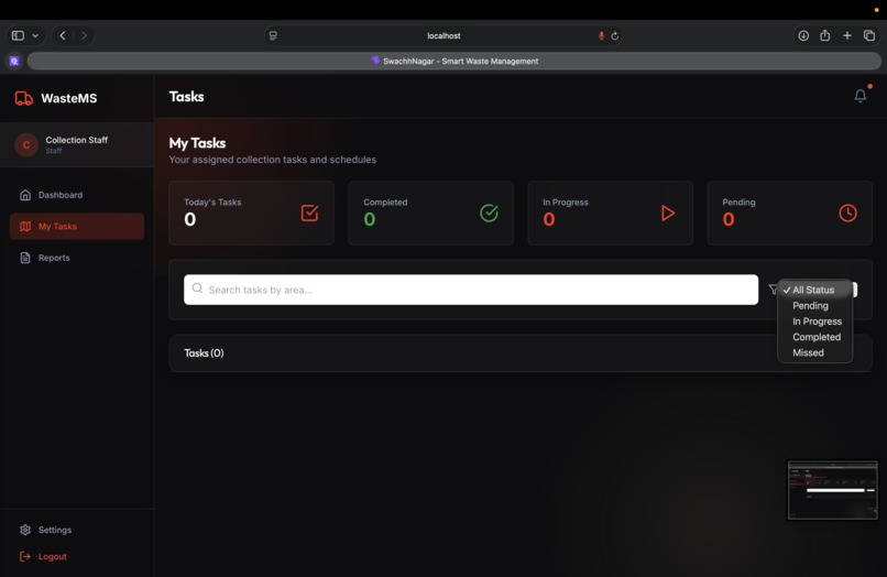SwachhNagar— Smart Waste Management System – screenshot 10