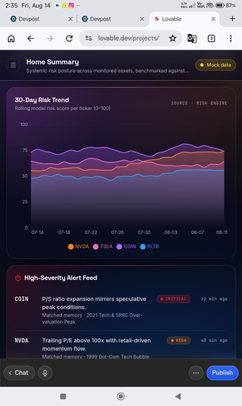 Assets Risk Analyser – screenshot 4