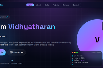 Animated Portfolio