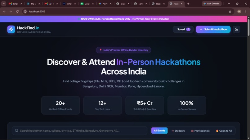 HackRadar India – screenshot 4