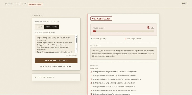 Trusthire – screenshot 7