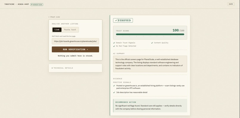 Trusthire – screenshot 10