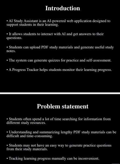 AI STUDY ASSISTANT  – screenshot 2