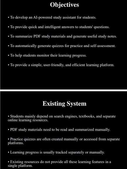 AI STUDY ASSISTANT  – screenshot 3