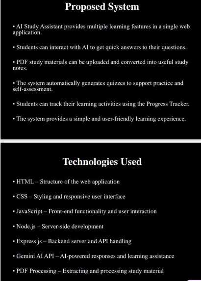 AI STUDY ASSISTANT  – screenshot 4