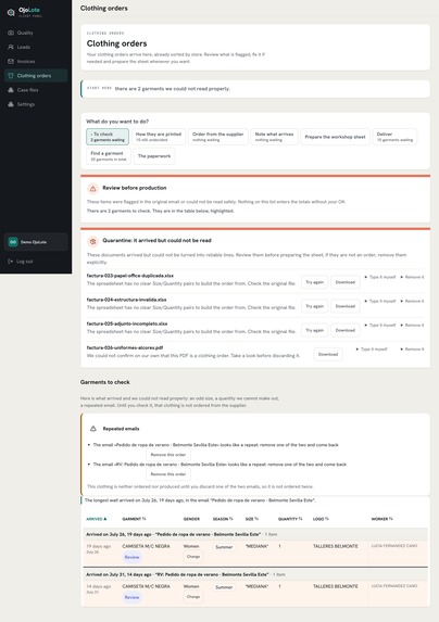 OjoLote – screenshot 2