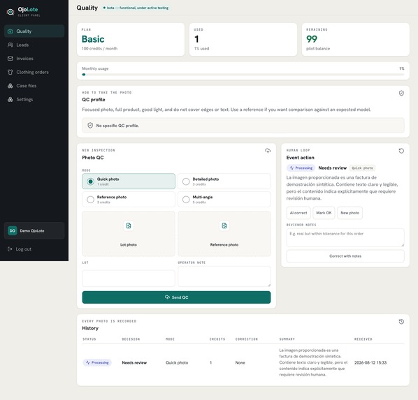 OjoLote – screenshot 4