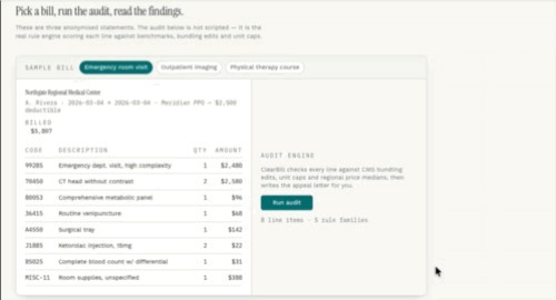 ClearBill – screenshot 1