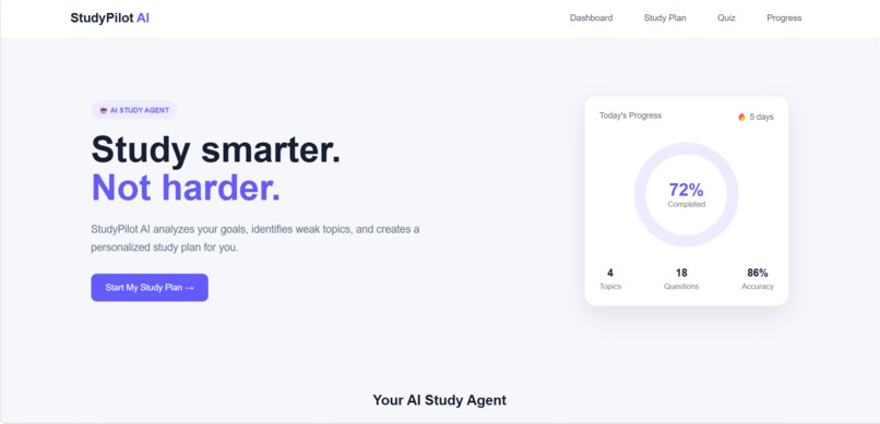 StudyPilot-AI – screenshot 1