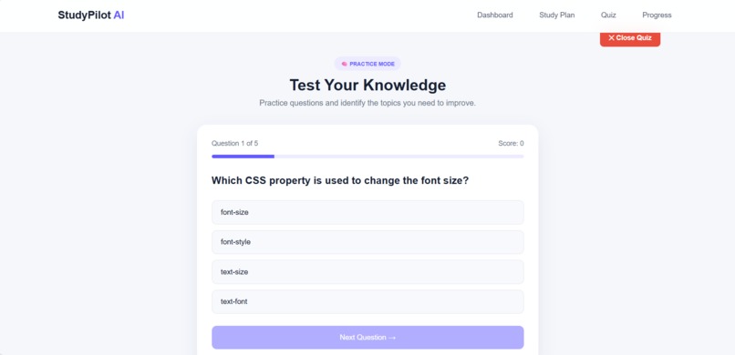 StudyPilot-AI – screenshot 3