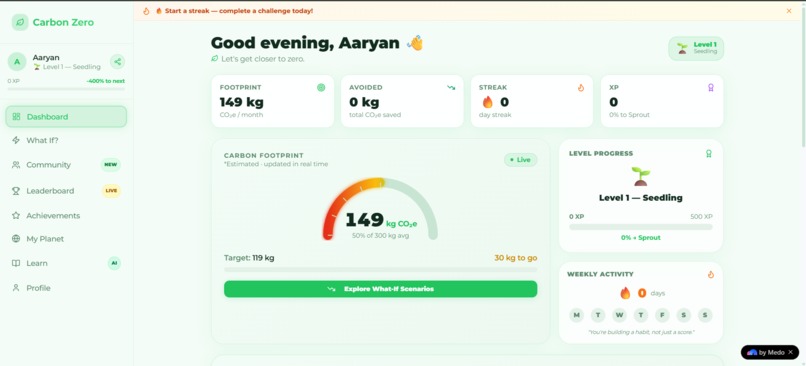 CarbonZero – screenshot 2