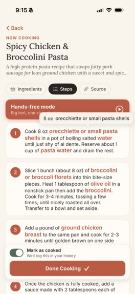 Our Meals: Family Meal Planner – screenshot 8