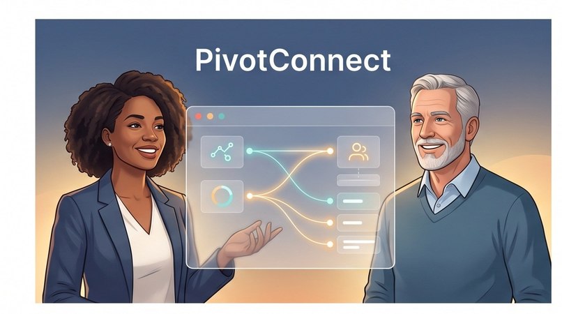 PivotConnect: AI-Matched Mentorship, Zero Program Staff – screenshot 2
