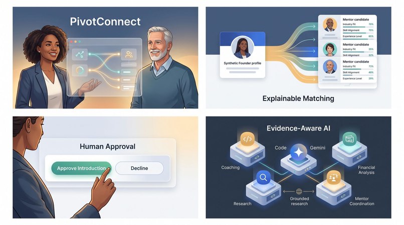 PivotConnect: AI-Matched Mentorship, Zero Program Staff – screenshot 4