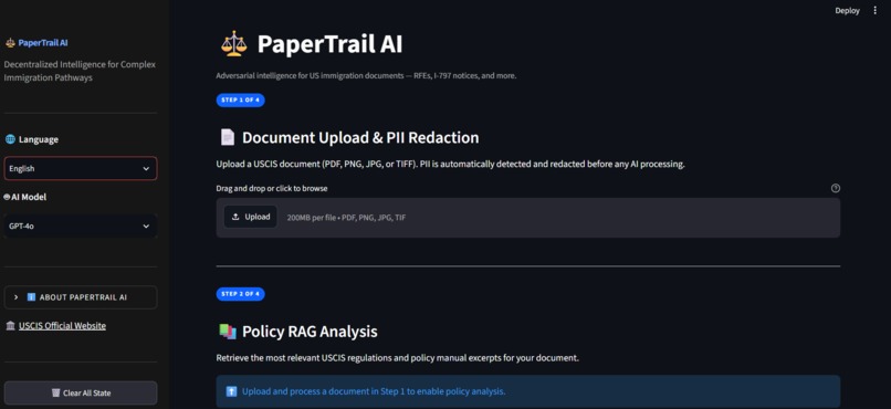 papertrail.AI – screenshot 2