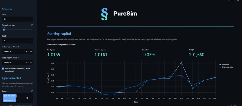 PureSim – screenshot 2