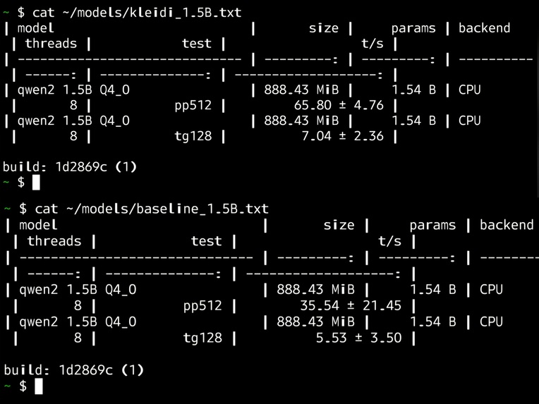 LLM inference optimization on Arm using KleidiAI – screenshot 3