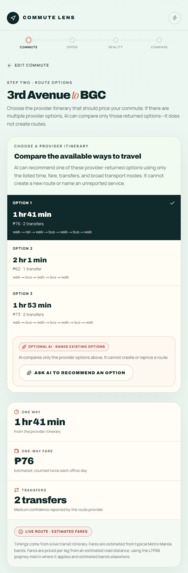 Commute Lens – screenshot 4