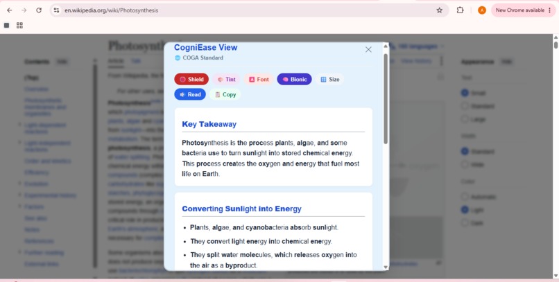 CogniEase - Cognitive Accessibility Layer – screenshot 4