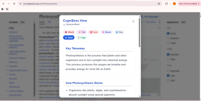 CogniEase - Cognitive Accessibility Layer – screenshot 5