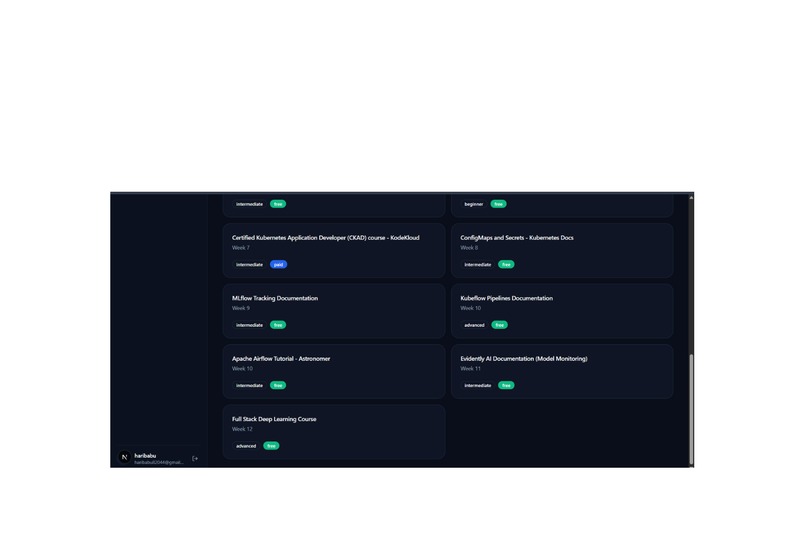 AI Skill Gap Navigator – screenshot 1